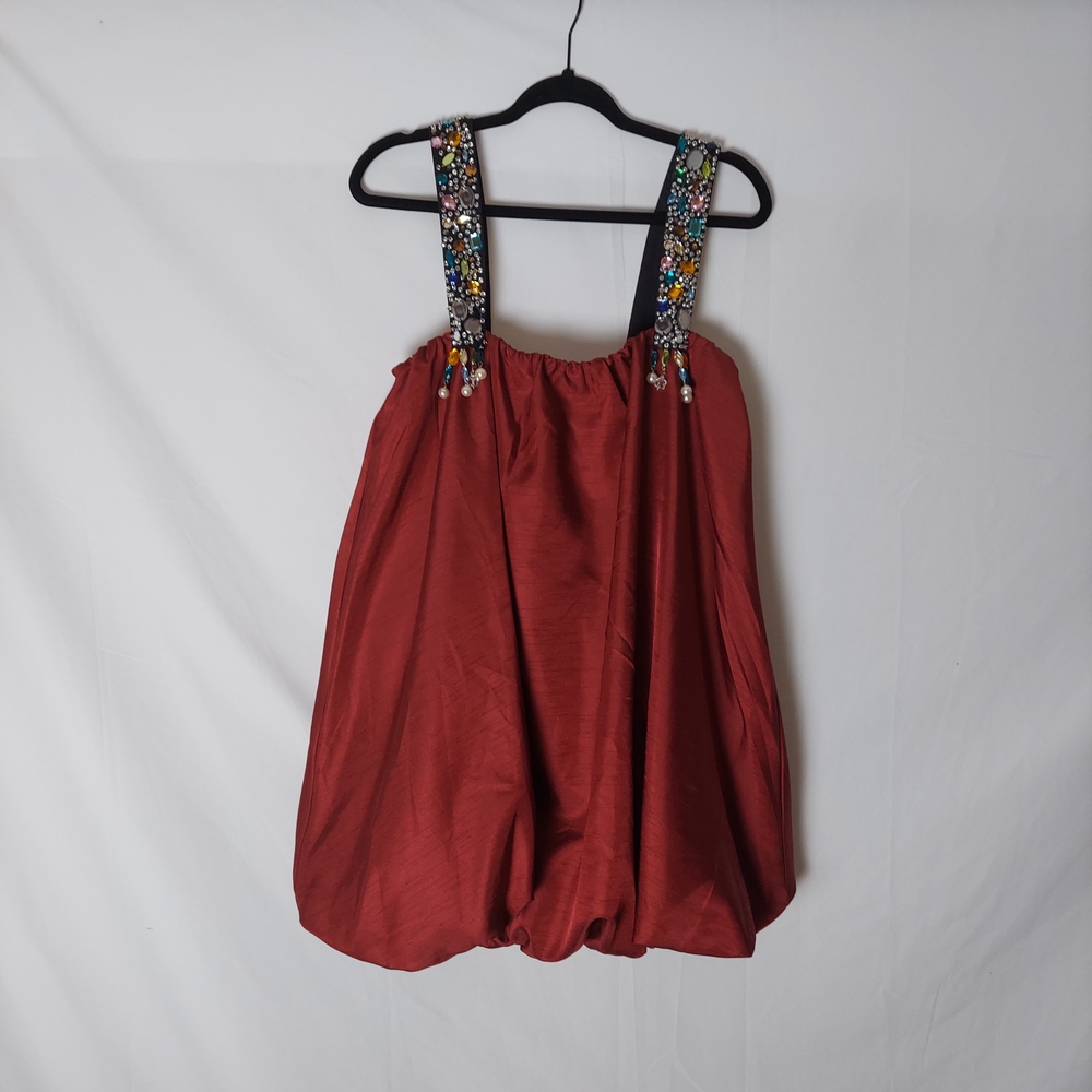 Sunday in Brooklyn Burgundy Dress